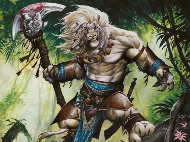 Ajani Vengeant. (c) 2013 Wizards of the Coast.