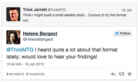 Helene Bergeot's Twitter Response to Trick Jarrett
