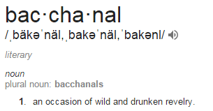 bacchanals