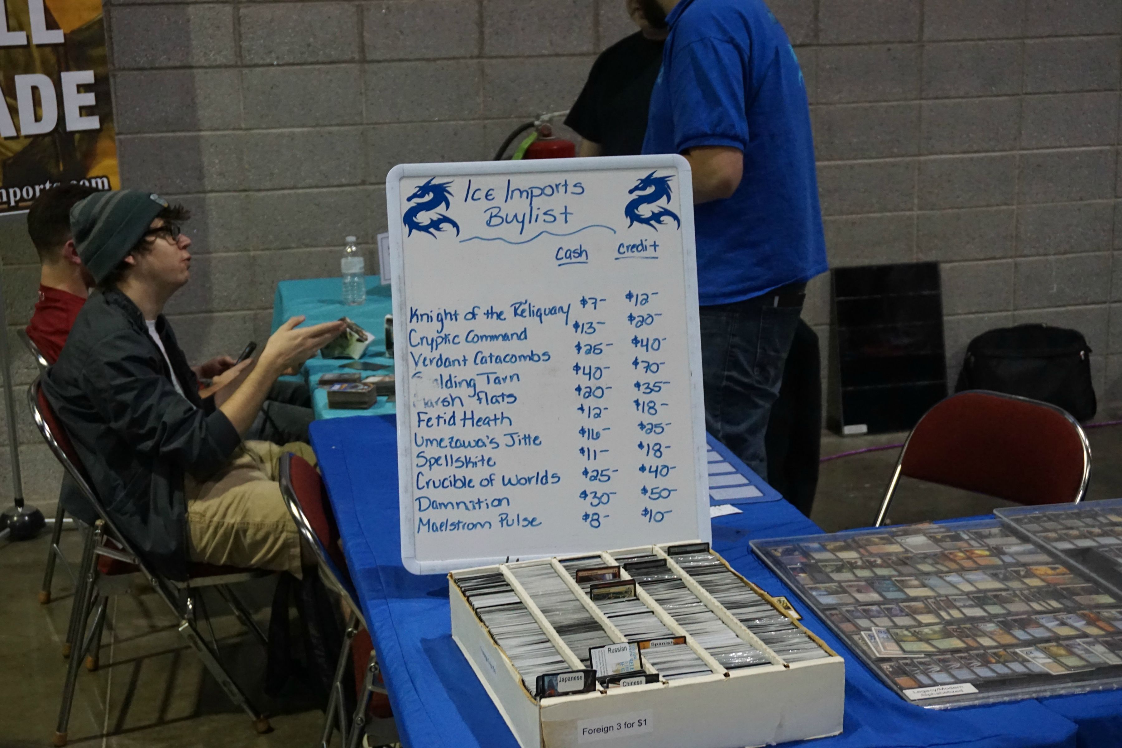 GP Indy 2016: Vendor Buylists