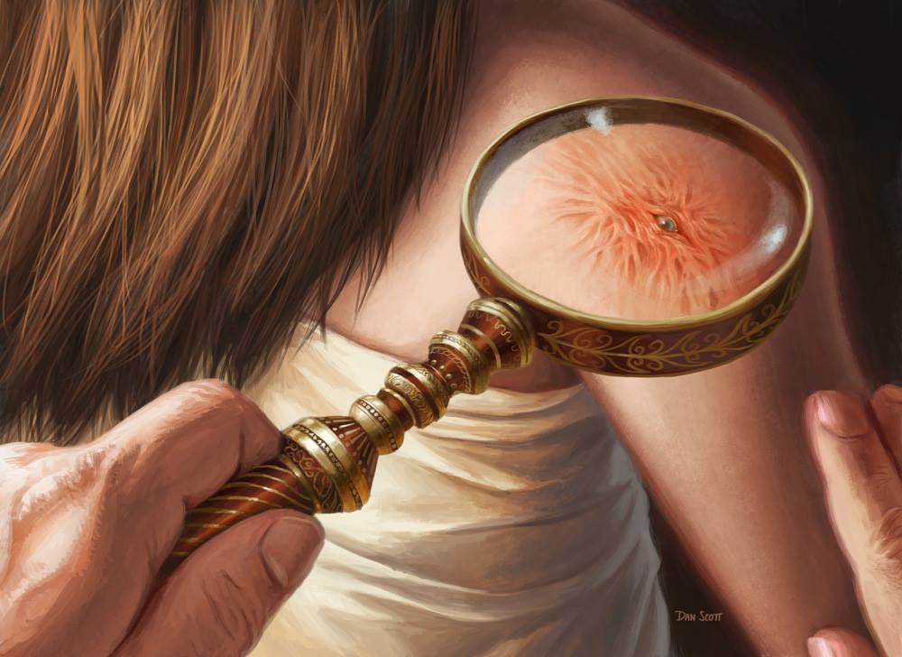 Magnifying-Glass-Shadows-over-Innistrad-Art