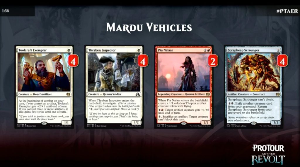 Pro Tour Aether Revolt Standard Day 1 MTGPrice Blog