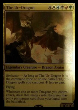 The Ur-Dragon Commander EDH *DRAGONS* Deck Pre-built MTG - Ready