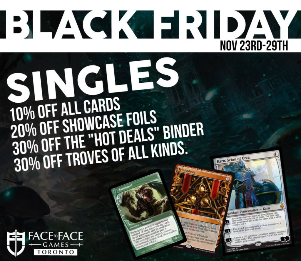 Black Friday 2018 Magic the Gathering Sales MTGPrice Blog