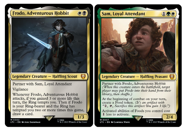 Here's what every Fellowship of the Ring member looks like in MTG's Lord of  the Rings set